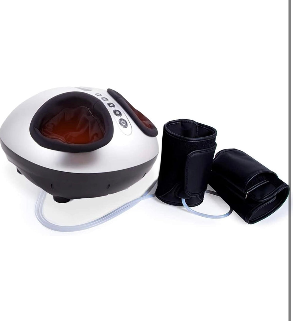 InstaShiatsu+ - IS-4000 - Foot Massager with Calf Massage Sleeves and Heat