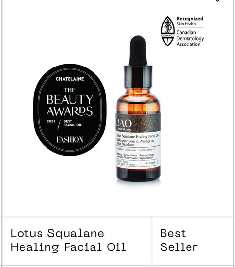 BAO Lotus Squalene Facial Oil- Awarded Best Facial Oil 2022