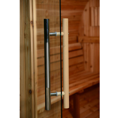 ALMOST HEAVEN - Salem - 6x4 Classic Barrel 2 Person Outdoor Sauna-