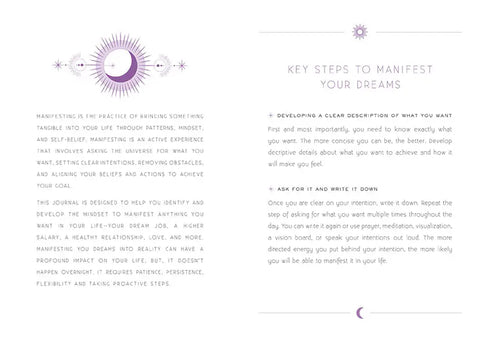 Manifesting: Day + Night Refection Journal