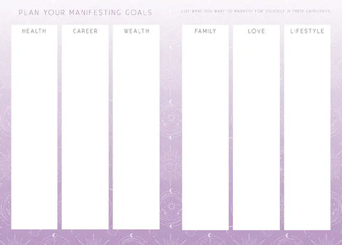 Manifesting: Day + Night Refection Journal
