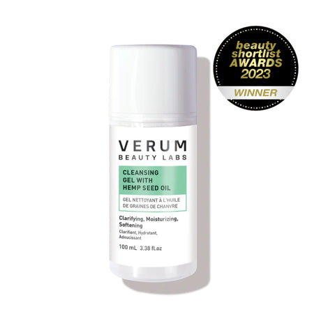 VERUM Beauty Labs- Cleansing Gel with Hemp Seed Oil