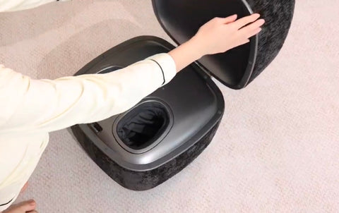 3-in-1 Comfort Foot Massager + Ottoman