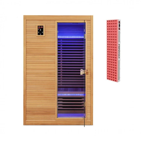 2024 Model-Mega Sale-Bonus Free Red Light Therapy-Costway-2-3 Person 3D Premium Infrared Sauna With PureTech Carbon Panel Low EMF-Chromotherapy- #1 Selling Sauna In North America