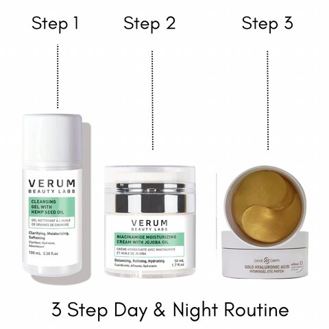 3 Step Day & Night Skincare Ritual