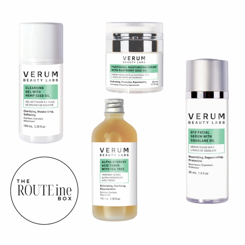 4 Step ROUTEine - Verum Beauty Labs - 
Canadian Crafted, Small Batch Skincare