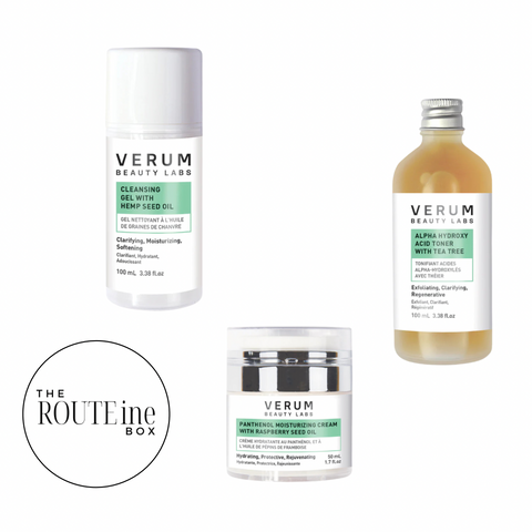 3 Step ROUTEine - Verum Beauty Labs - 
Canadian Crafted, Small Batch Skincare