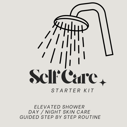 Self Care Shower Starter Kit - Face & Body Routine