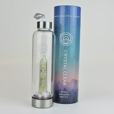 Jade Glass Water Bottle