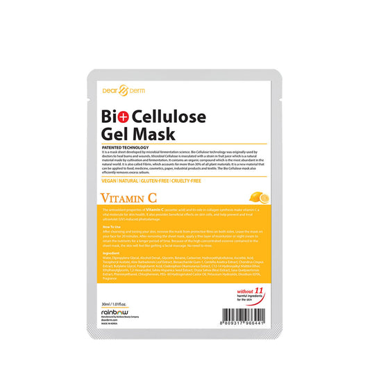 Dear Derm - Bio Cellulose Gel Mask - Vitamin C