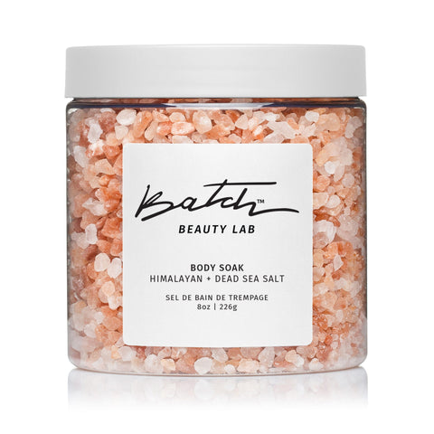 Batch Beauty Lab- Himalayan + Dead Sea Salt Bath Soak